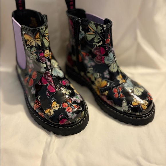 NWT Sophia Webster Lara Chelsea boots mid night butterfly meadow size 25 - Picture 7 of 8